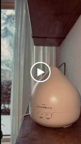 Customer video review of Unity 2.0 - Geurwolkje® Aroma Diffuser - Warm Grey - 400 ml