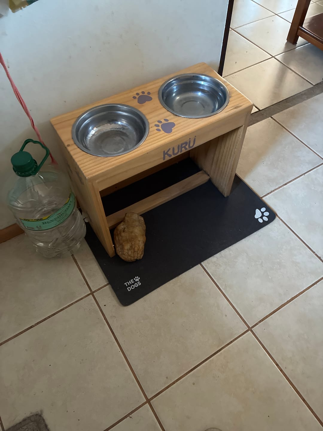 Customer photo review of Mat Absorbente para Alimentación — Absorbe derrames al instante