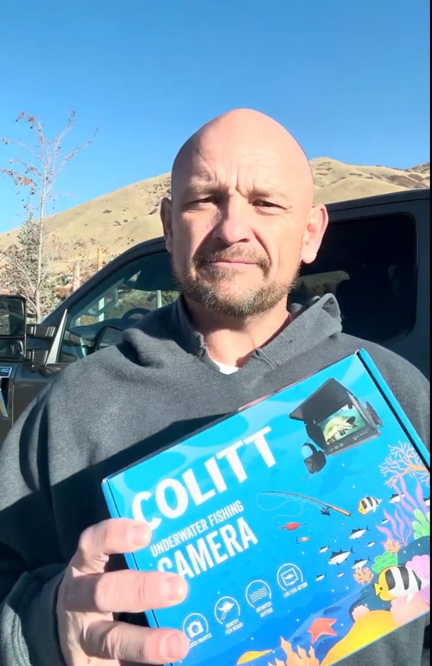 Customer photo review of Colitt - Underwater Fishing Camera