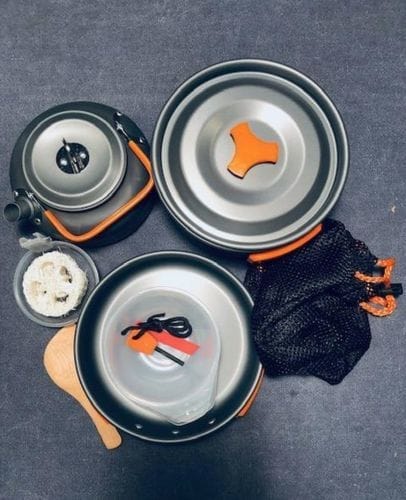 Customer photo review of Kochset Outdoor | 8-teilig