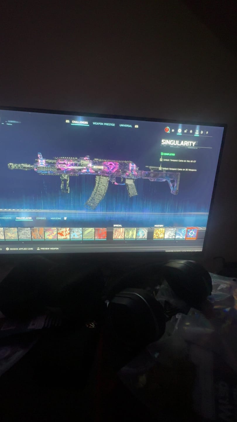 Customer photo review of BO7 - Multiplayer Camos