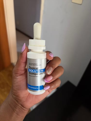 Customer photo review of Minoxidil High Strength (5%) SOLUTION, 3x60ml pack