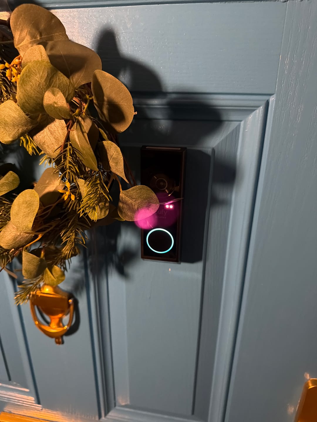 Customer photo review of Eufy E340 2K Video Doorbell With Chime
