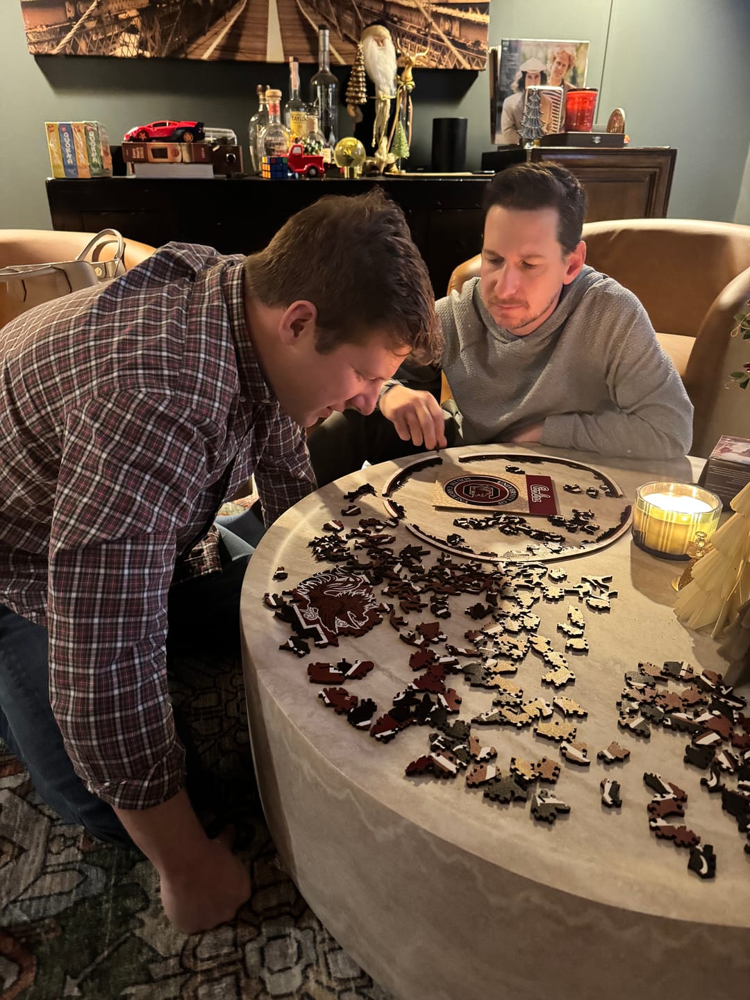 Customer photo review of University of South Carolina - Wooden Puzzle