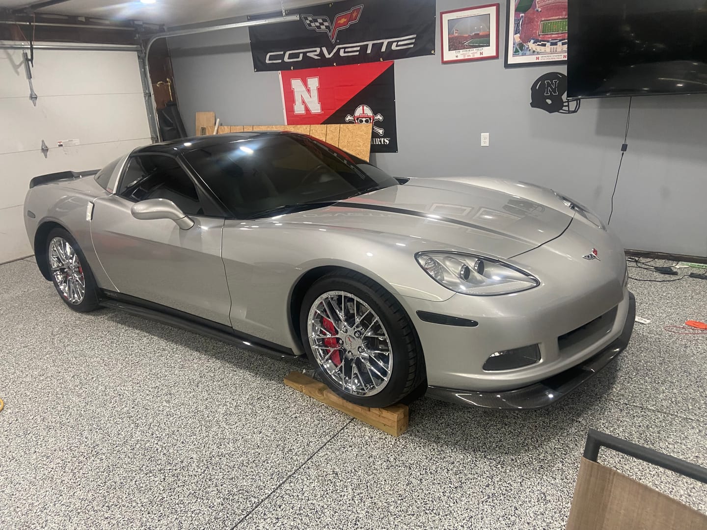Customer photo review of Corvette C6 Base Model Aerodynamic Body Kit | ZR1 Extended Package