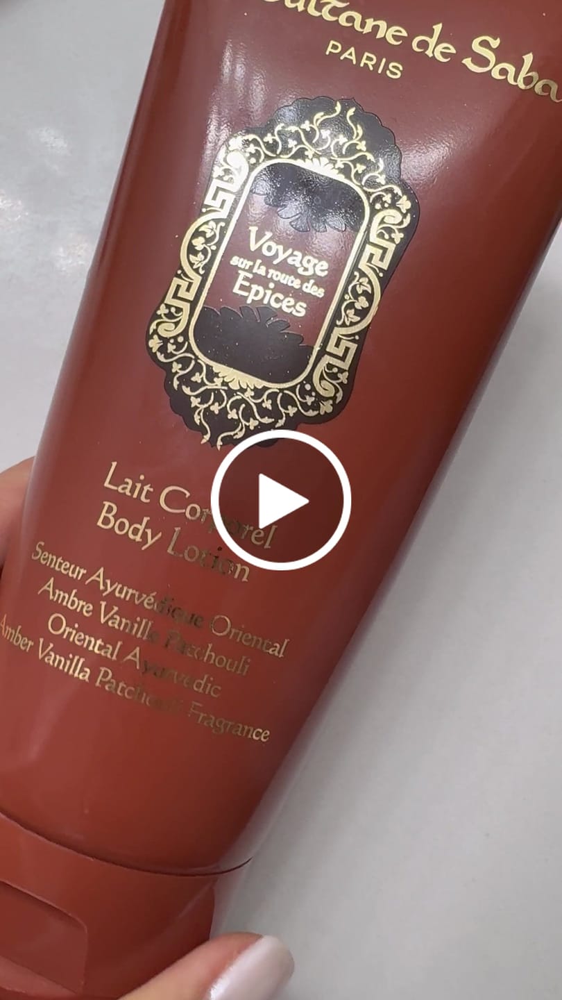 Customer video review of Body Lotion - Ayurvedic Treatment - Amber Vanilla Patchouli Journey To The Spices Route