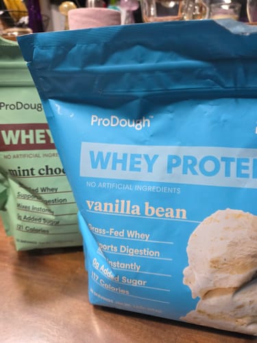 Customer photo review of Gourmet Whey Protein Powders