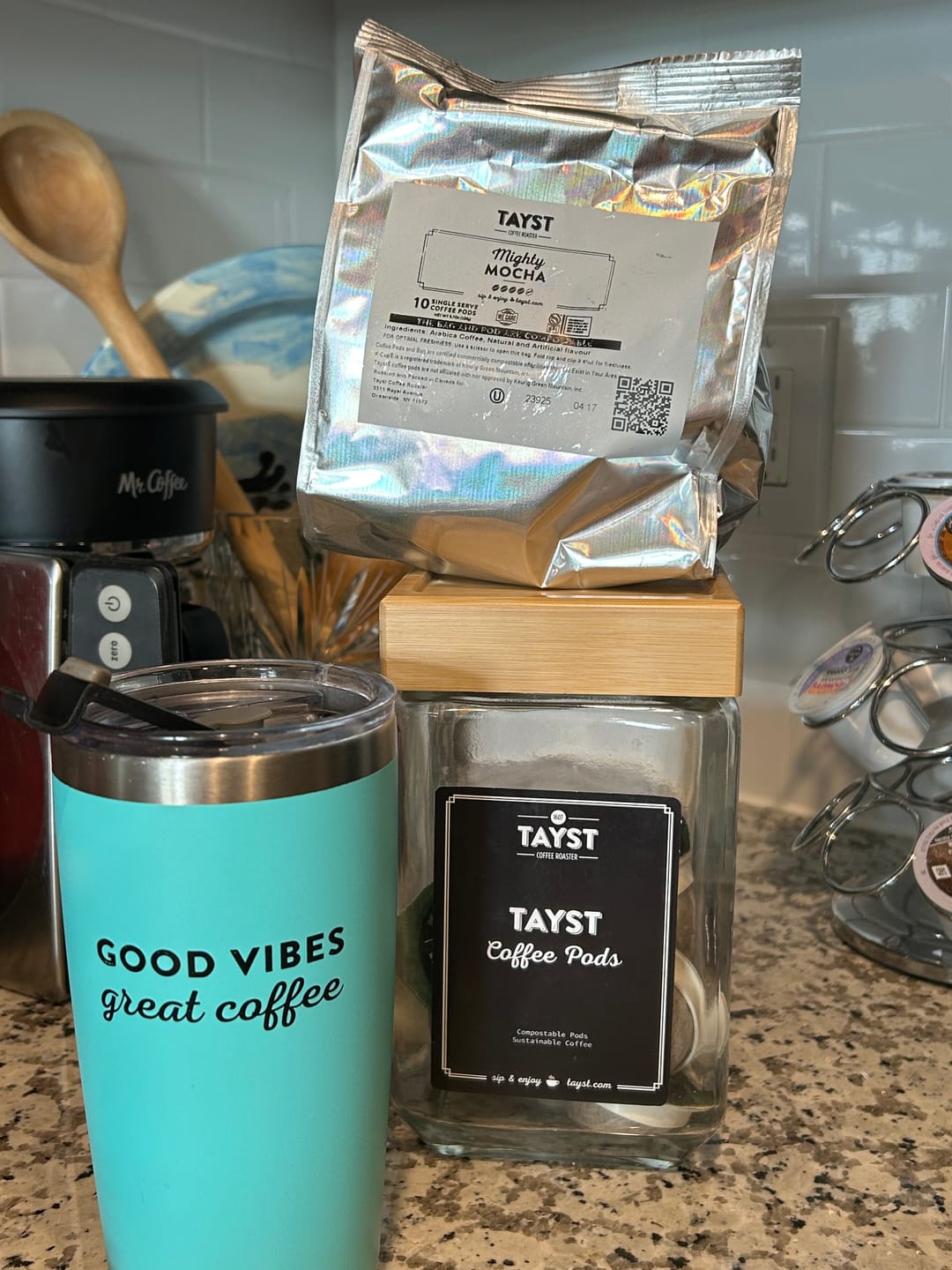 Customer photo review of Bold & Brazen Coffee Pods