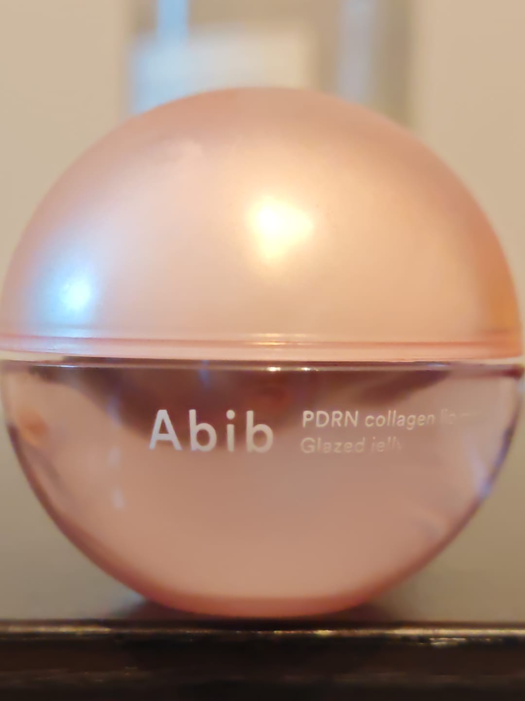 Customer photo review of Kolagēna maska lūpām ar PDRN Abib PDRN Collagen Lip Mask Glazed Jelly