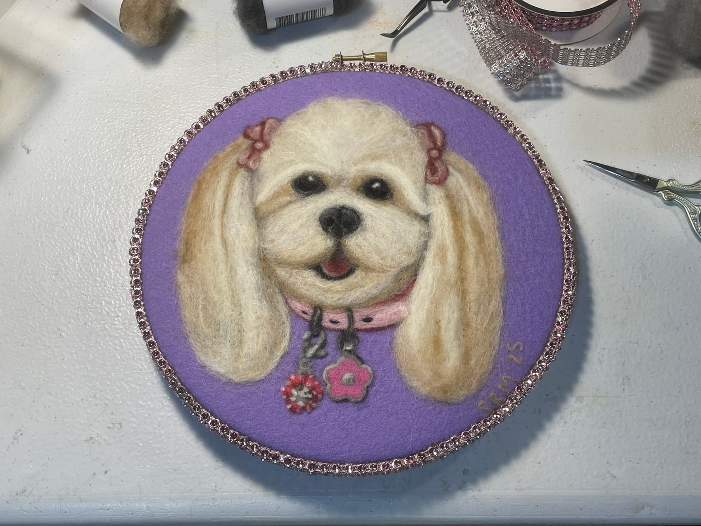 Customer photo review of Wool Felt