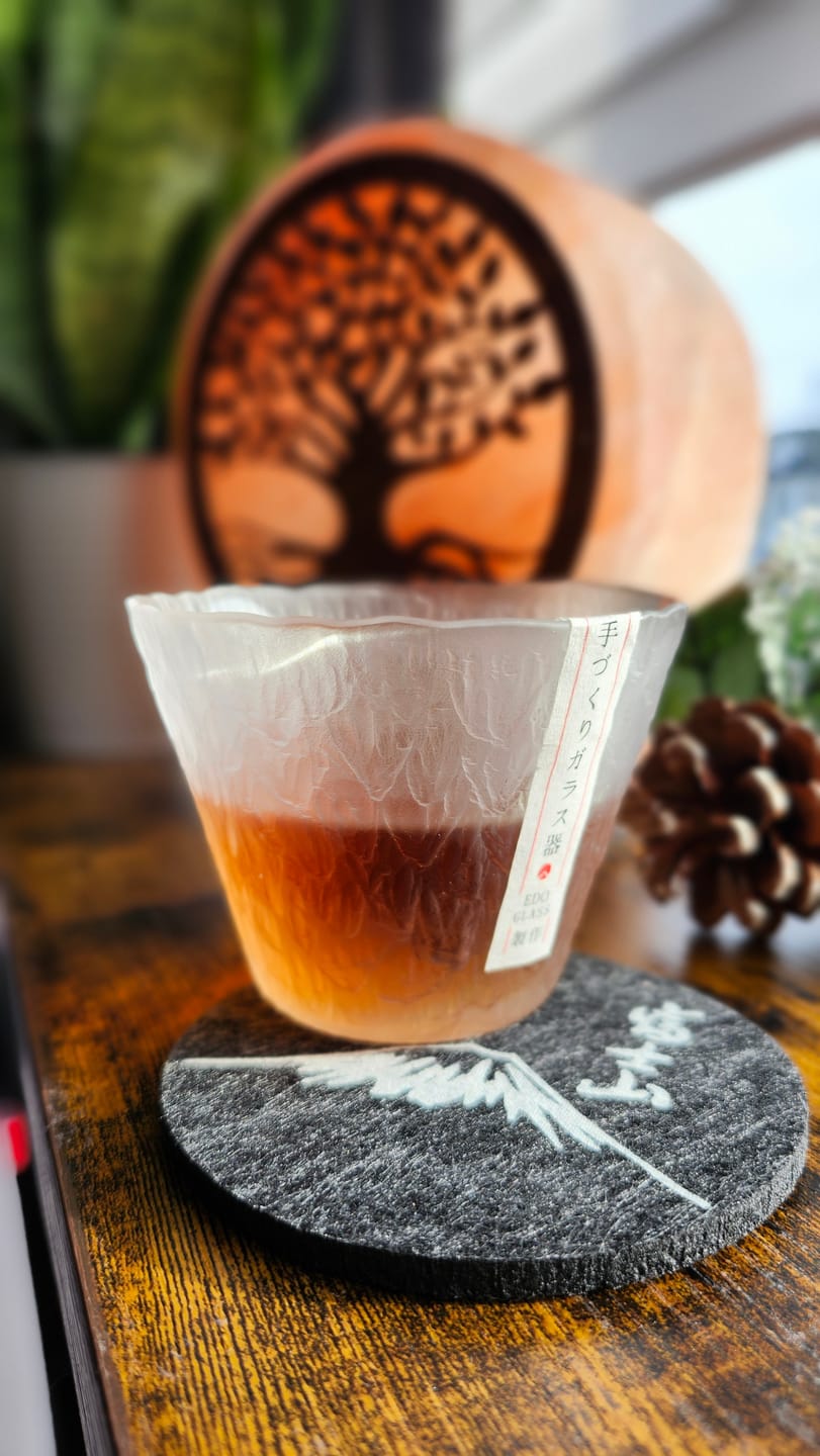 Customer photo review of Yuki - Japanese EDO Whiskey Glass