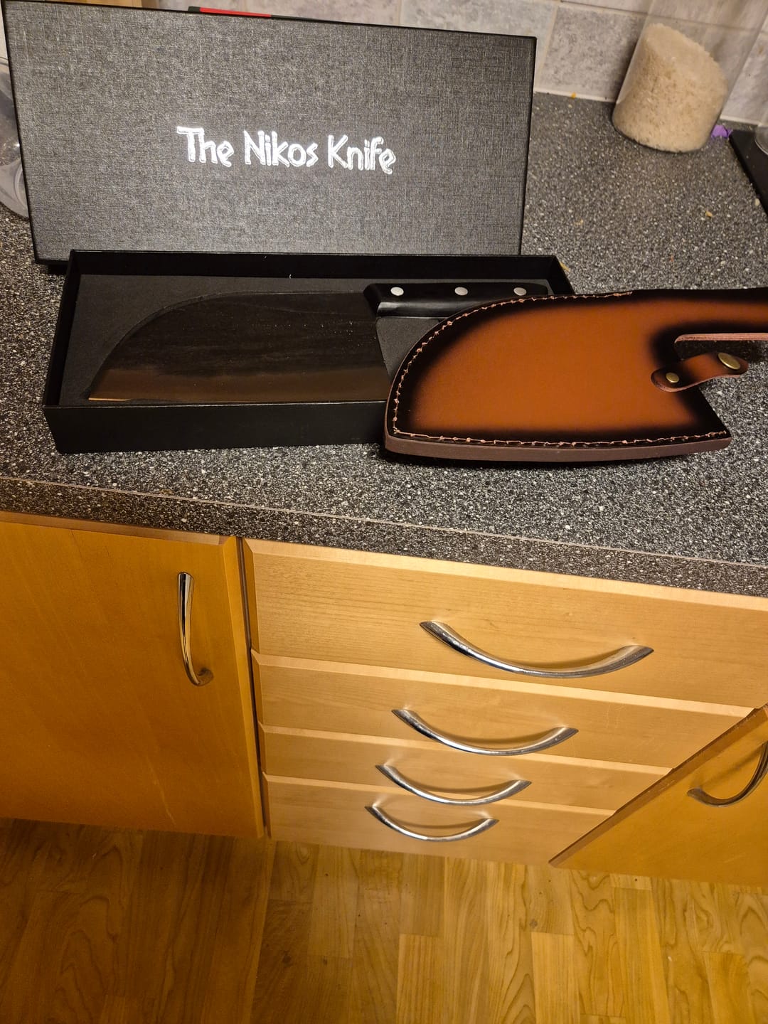 Customer photo review of The Nikos Knife™