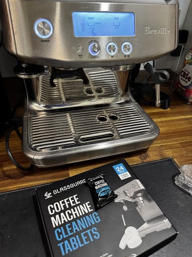 Customer photo review of GLASSGUARD® Coffee Machine Cleaning Tablets