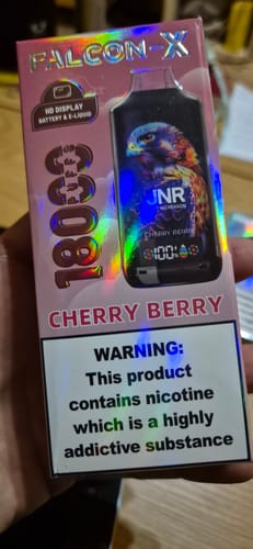 Customer photo review of JNR- Falcon X 18K - Puff Jetable / Disposable