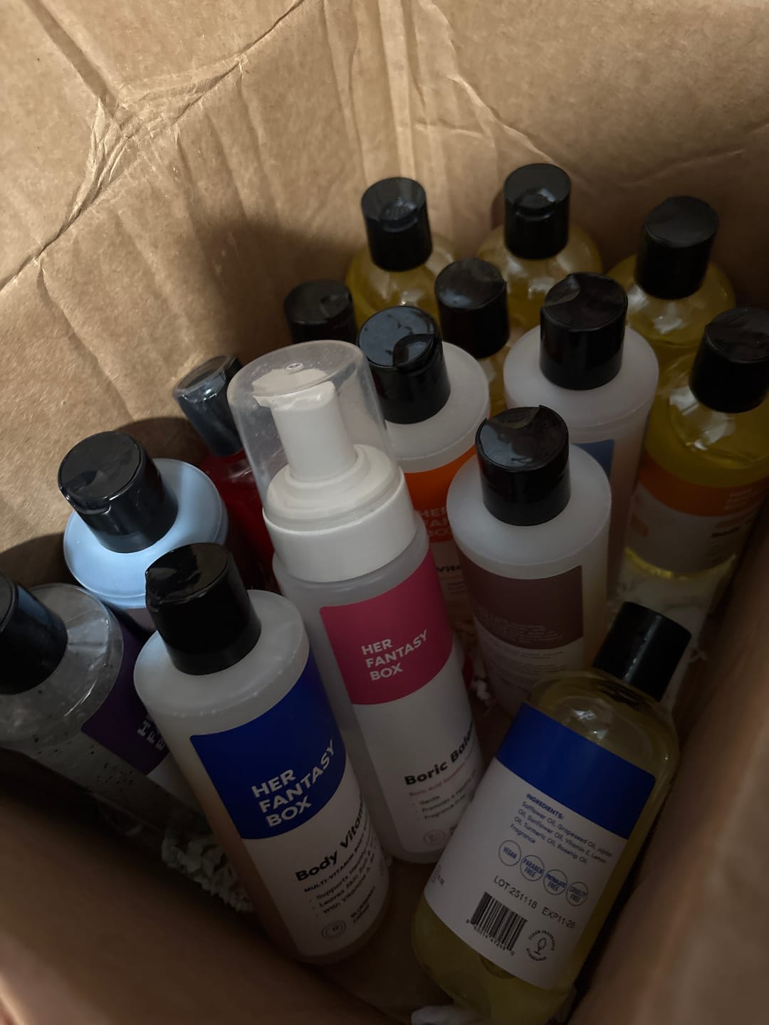 Customer photo review of The Everything Body Care Bundle