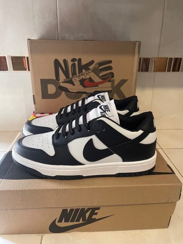 Customer photo review of Tenis Dunk Blanco Negro Negro