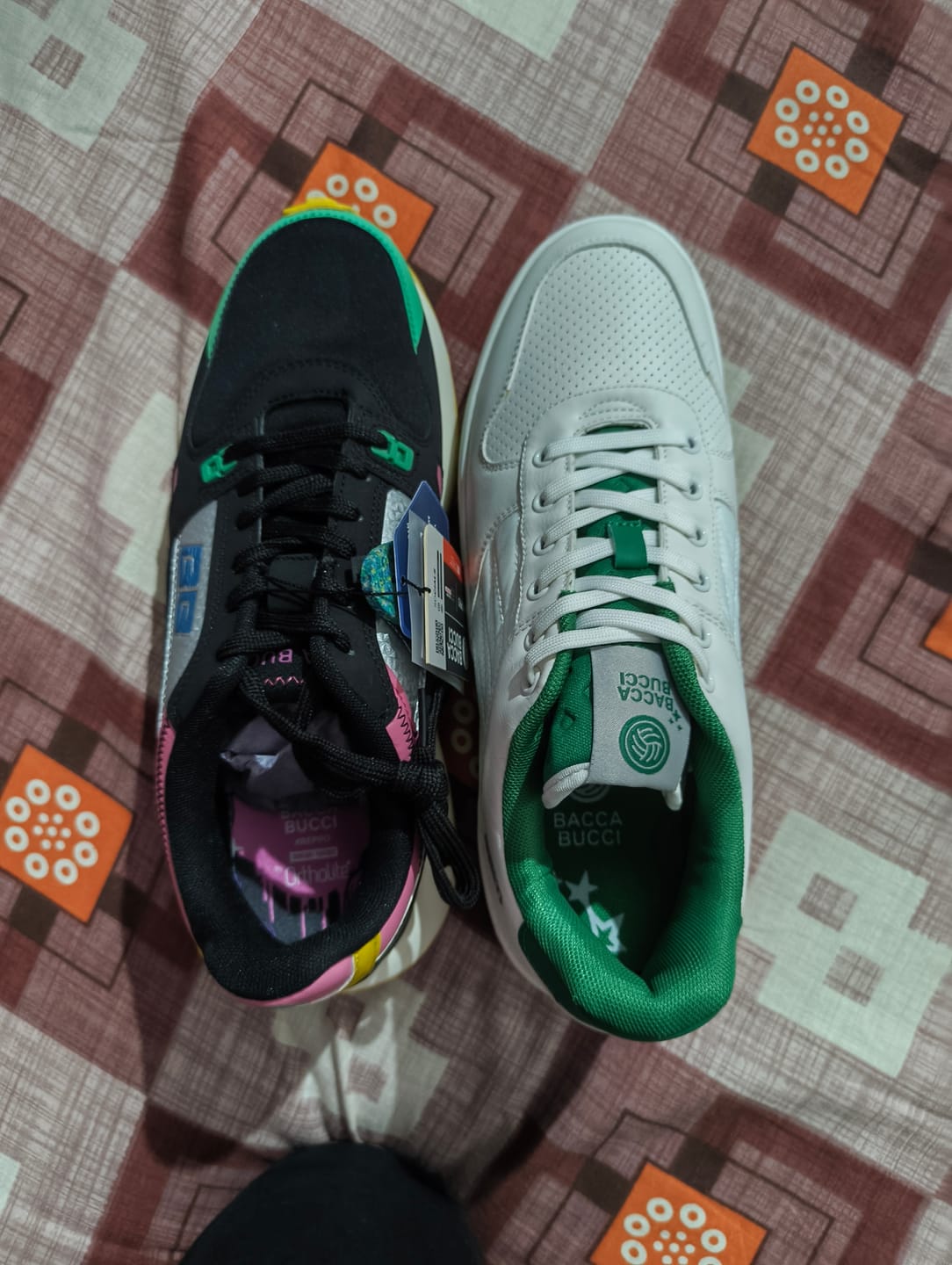Customer photo review of Bacca Bucci TORQUE Rugged Edge Activewear Sneakers