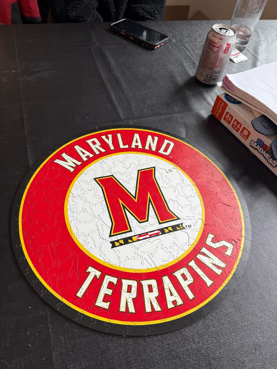 Customer photo review of University of Maryland - Wooden Puzzle