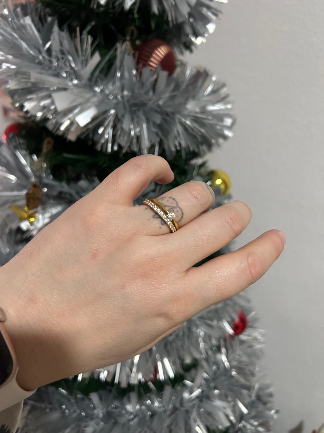 Customer photo review of Anillo Abrillantado