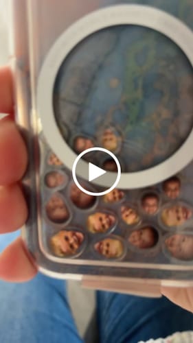 Customer video review of Shaker Case™ with Custom Charms