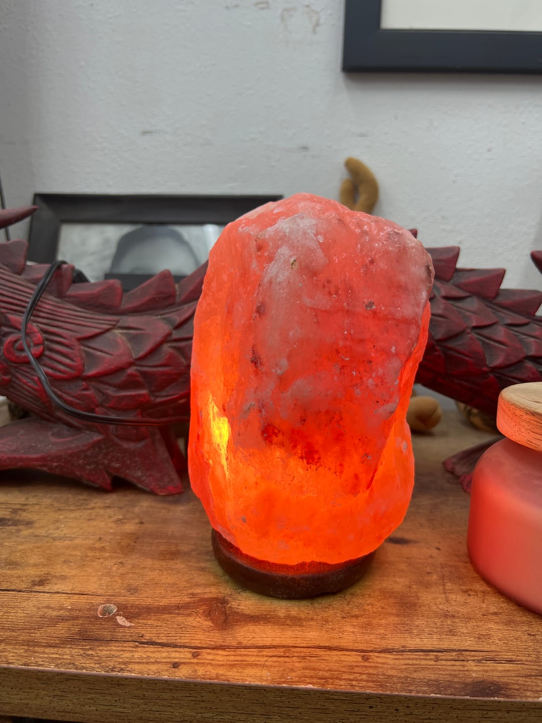 Customer photo review of Original Himalayan Salt Lamp