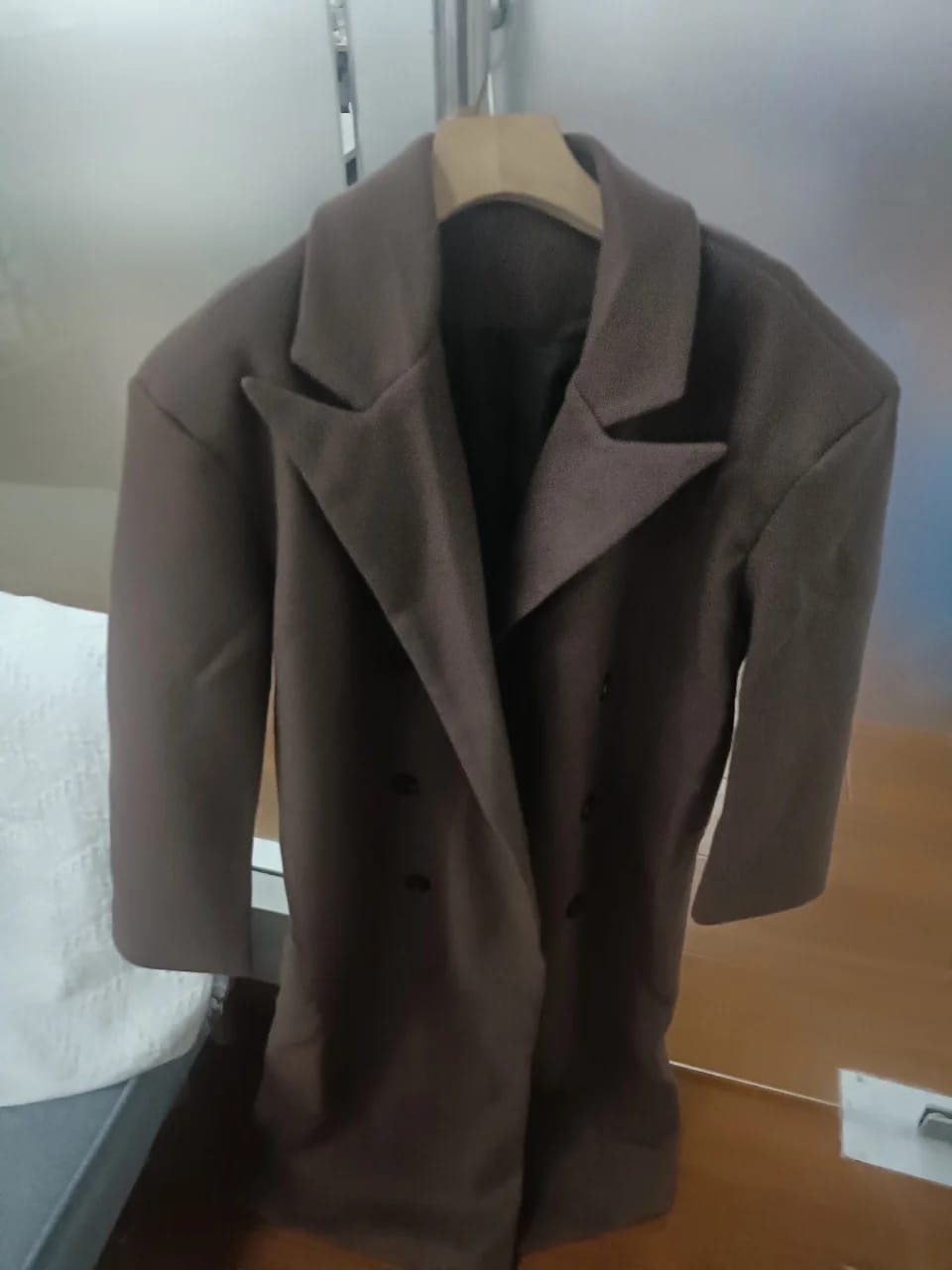 Customer photo review of Charlene Maxi Coat