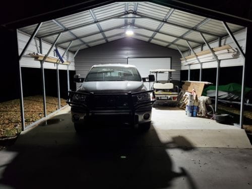 Customer photo review of 200W LED UFO high bay light-30,000 lumens