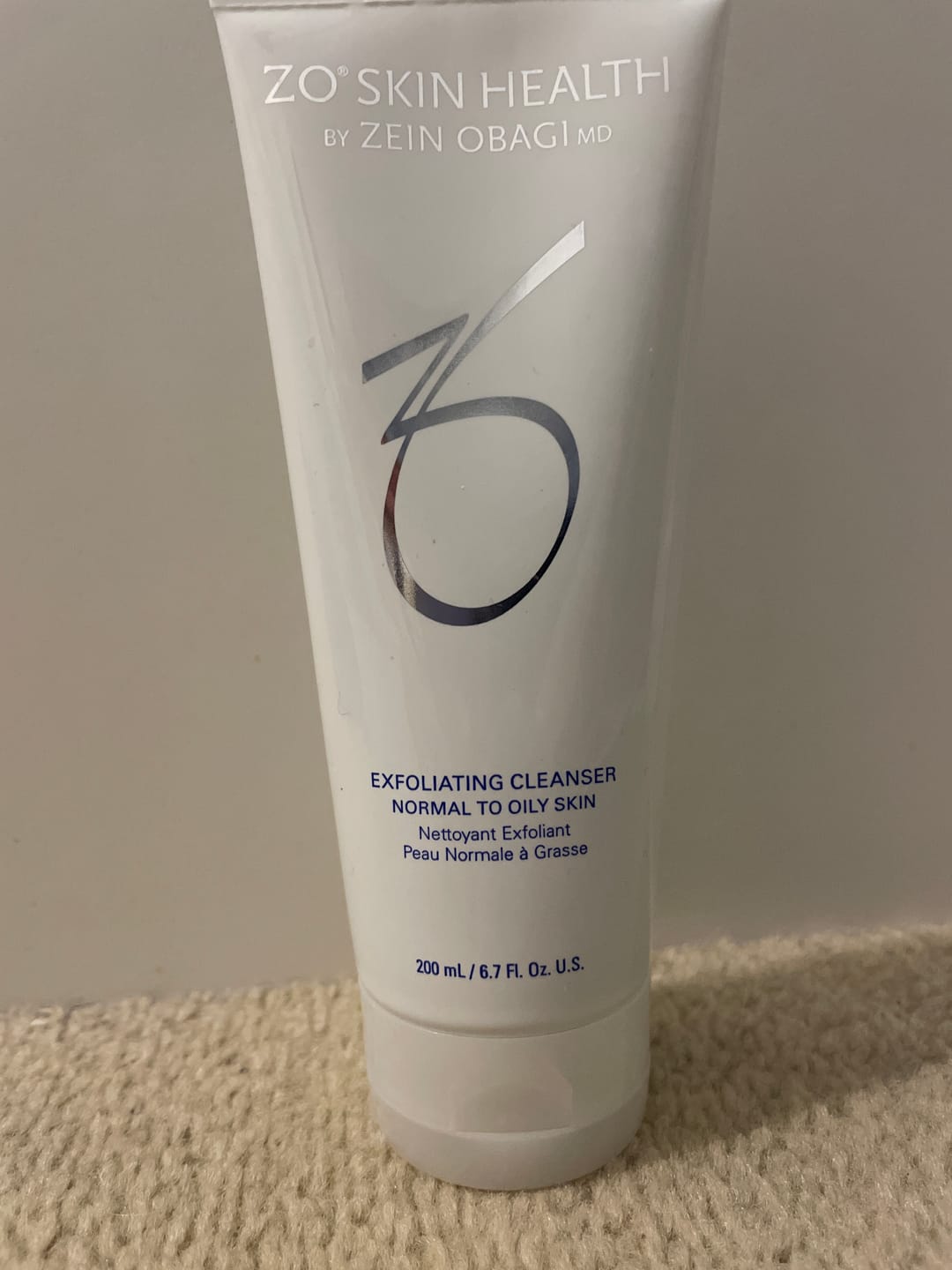 Customer photo review of ZO EXFOLIATING CLEANSER (200ml)