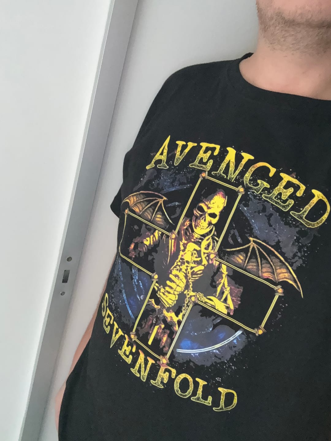 Customer photo review of Camiseta Algodon Avenged Sevenfold Religion