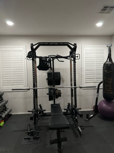Customer photo review of HR05 Half Rack Functional Trainer