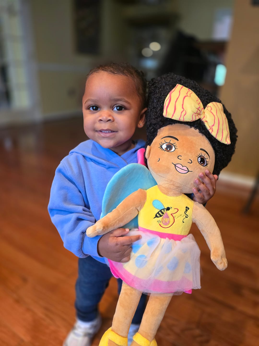 Customer photo review of Cuddle Bee Luna