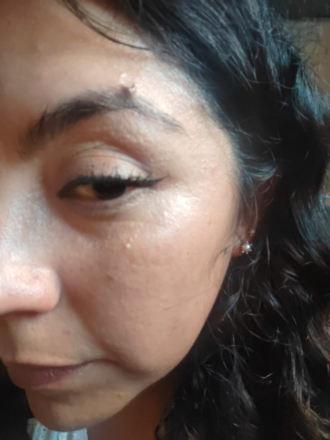 Customer photo review of Delineador NEGRO