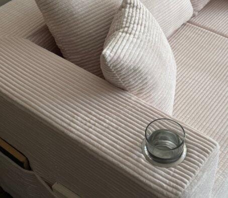 Customer photo review of Hestia Modular Sectional Compressed Sofa