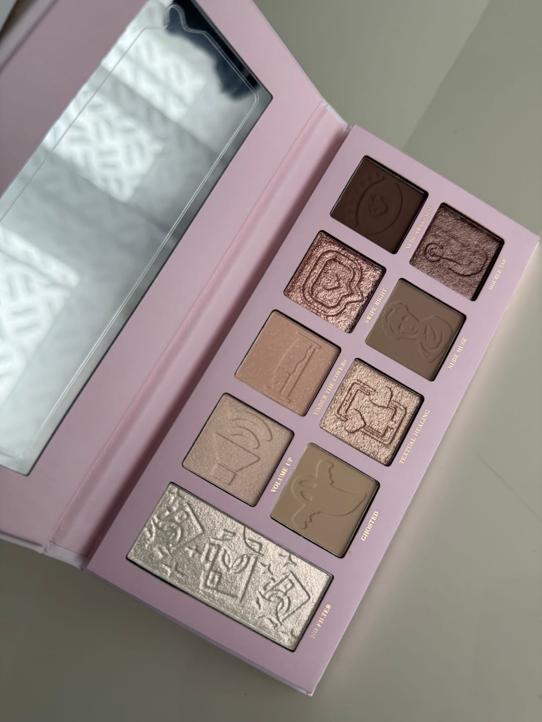 Customer photo review of P.Louise Naked Ambitions Makeup Palette