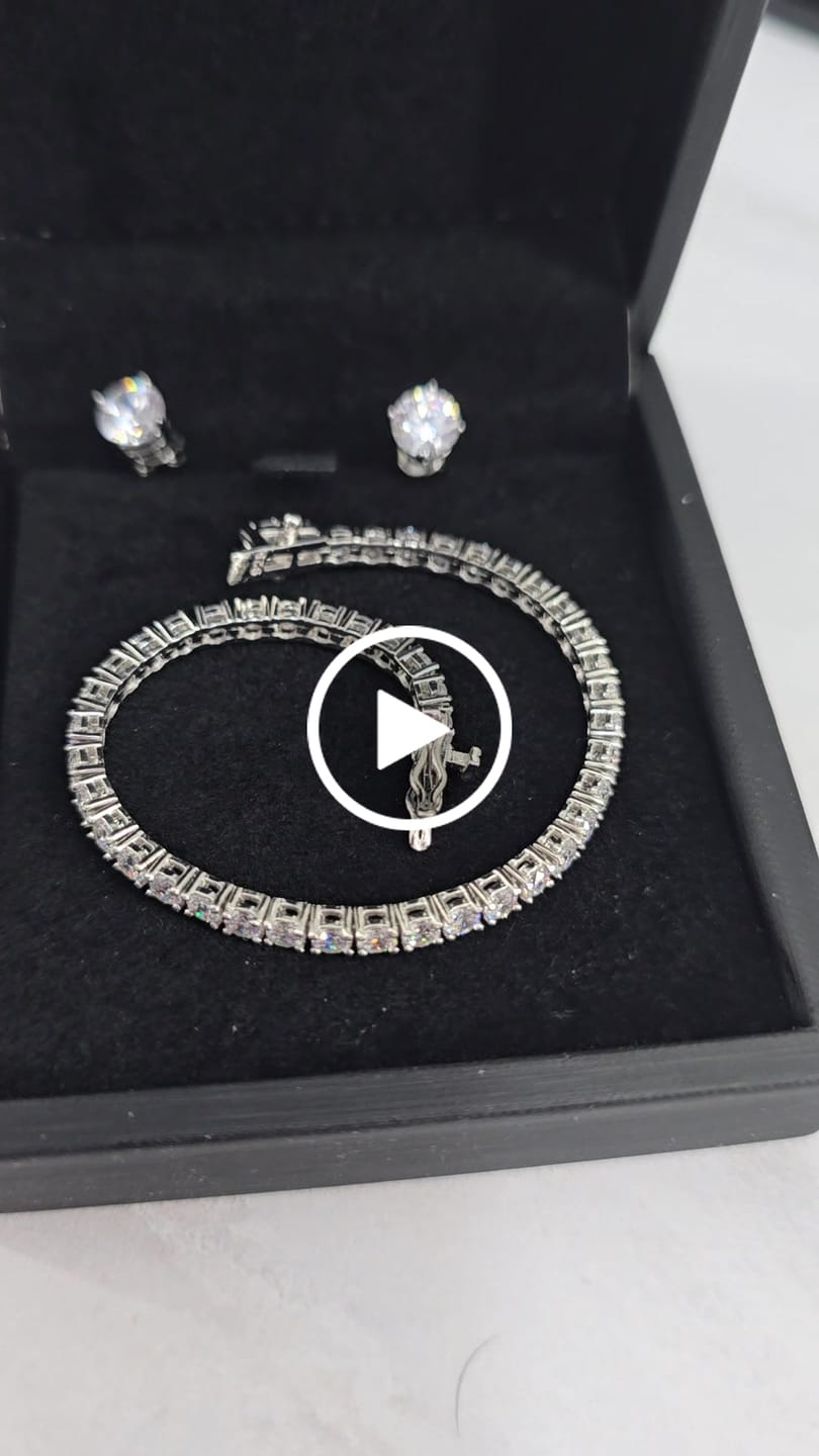 Customer video review of 3MM TENNIS BRACELET