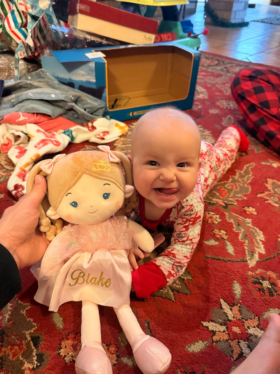 Customer photo review of Personalized Princess Coral