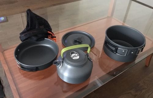 Customer photo review of Kochset Outdoor | 8-teilig