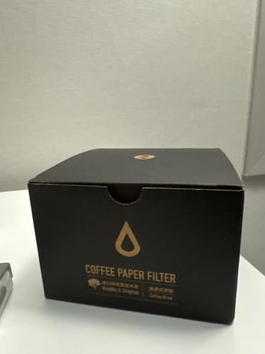 Customer photo review of TIMEMORE-filtro de papel para café con cesta de 1-2 tazas, papeles filtrantes, 50 hojas, apto para gotero de café B75 y gotero de cesta para 1-2 tazas