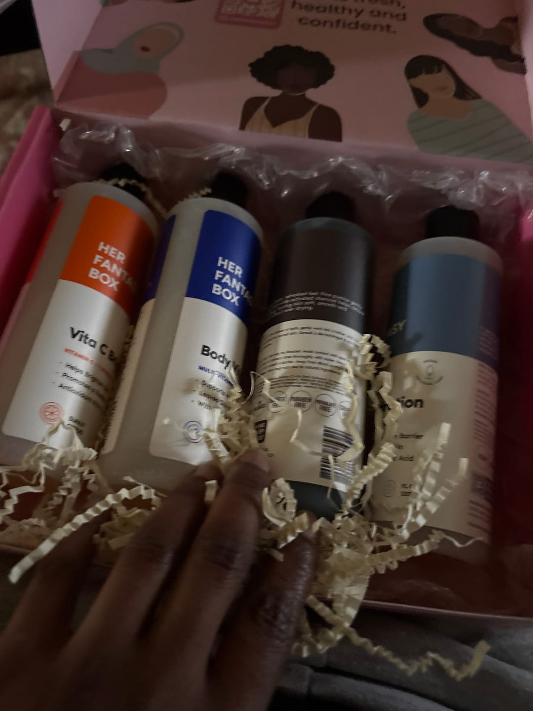 Customer photo review of Body Wash Gift Set
