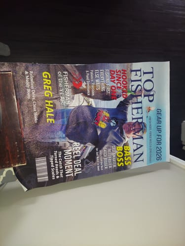Customer photo review of Custom Fishing Magazine Cover, Personalized Fishing Gifts for Men, Fly Fishing Gifts for Him, Fishing Dad Gift, Angler Funny Fisherman Gift