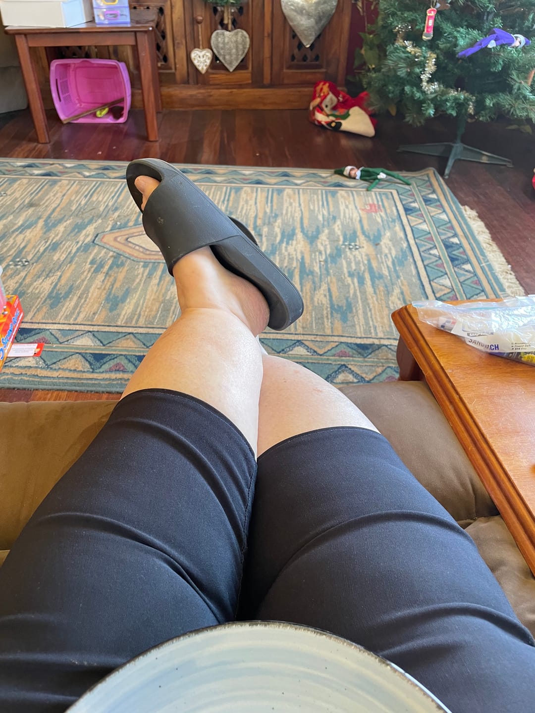 Customer photo review of Dual-Action Lymphatic Gloves
