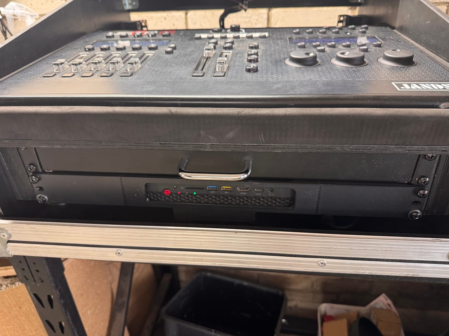 Customer photo review of 1U Rack Mount for Intel Skull Canyon NUC