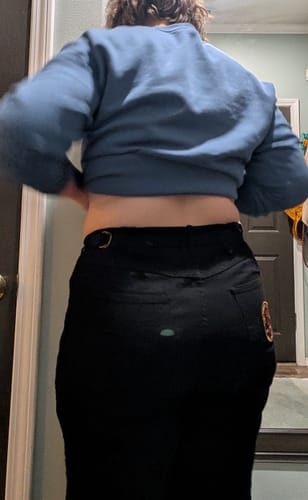 Customer photo review of Plain Pants