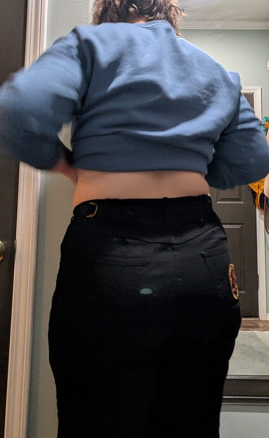 Customer photo review of Plain Pants