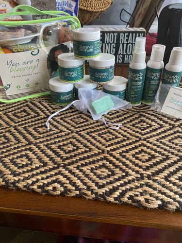 Customer photo review of Big Faith Travel Size/Sample Set