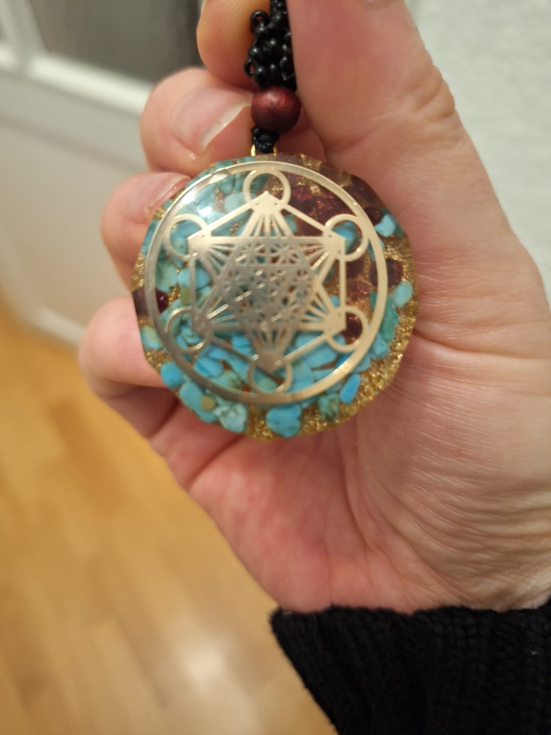 Customer photo review of Orgonit Kette Metatron