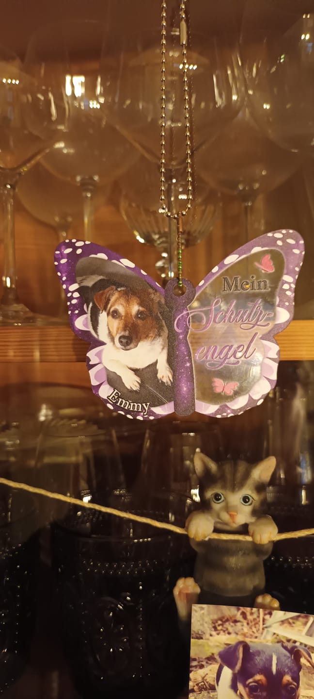 Customer photo review of Schutzengel - Individueller Rückspiegel Anhänger