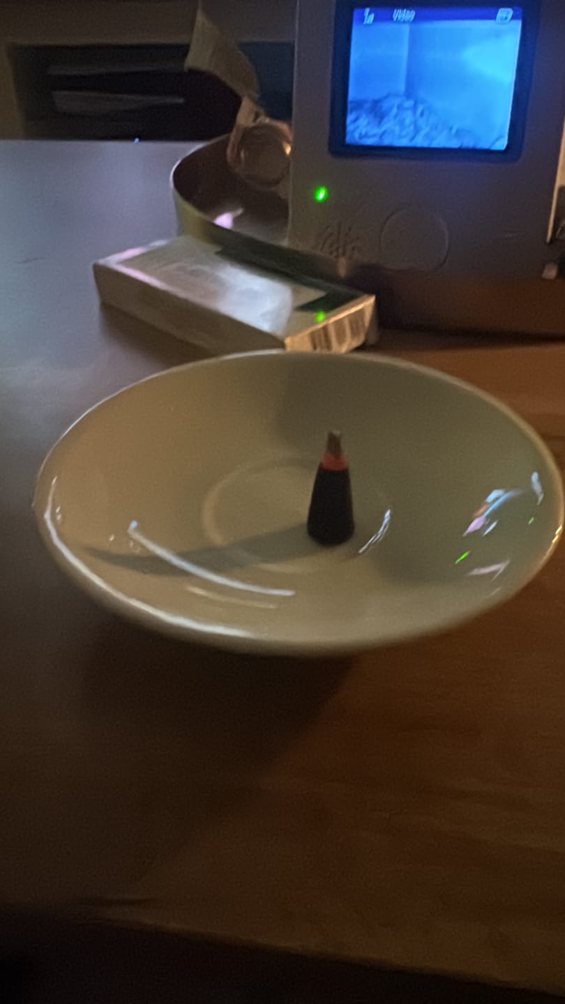 Customer photo review of Turf Fires Incense Cones | Born & Bred