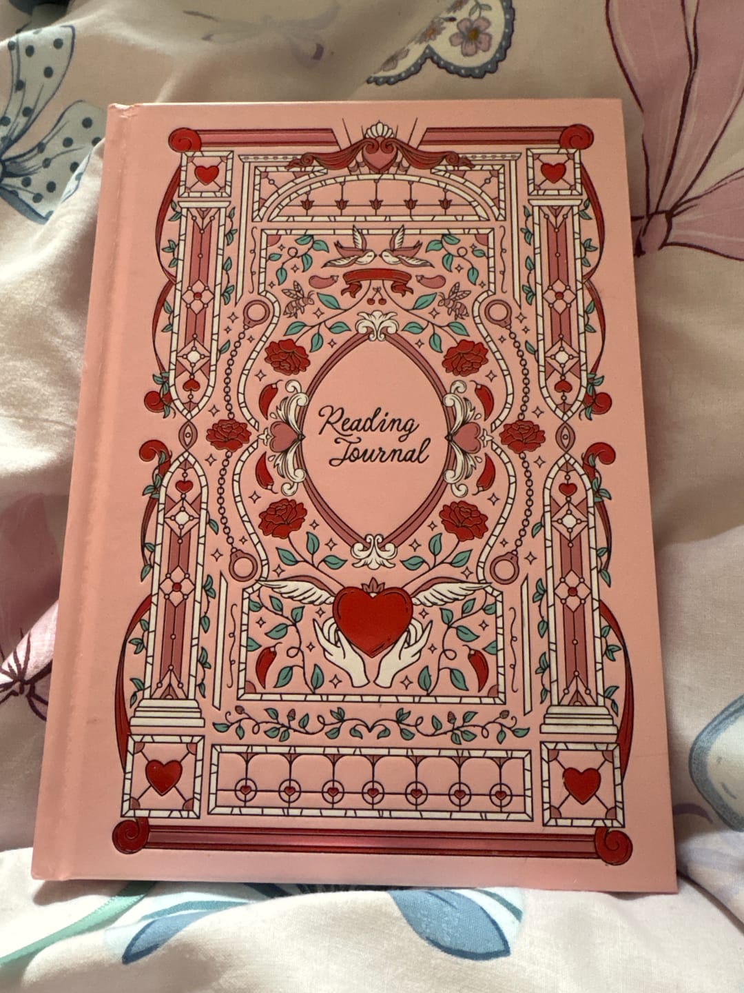 Customer photo review of Reading Journal - Sugar & Spice