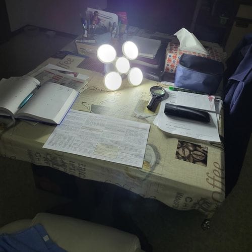 Customer photo review of Campinglampe | Polygon